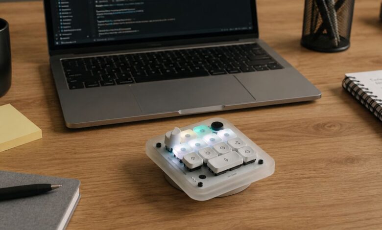 شركة OpenAI تطلق "Codex Micro" أول لوحة مفاتيح ذكية مخصصة للمطورين