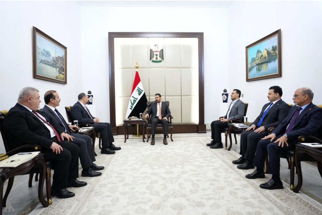 الزيدي يبحث مع الكتلة المسيحية استكمال تشكيل الحكومة ودعم كفاءات العراقيين في الخارج