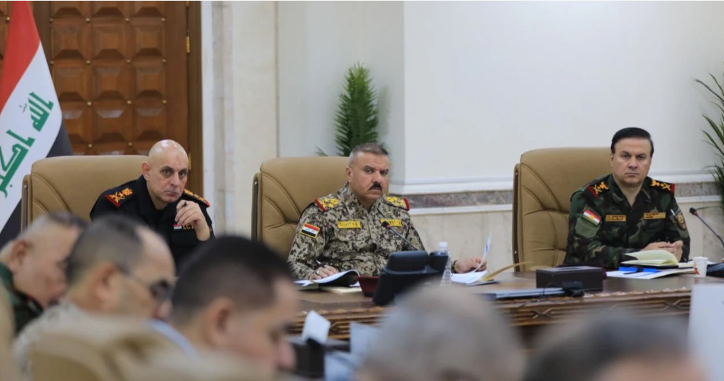 اجتماع رفيع في بغداد بين قيادات أمنية اتحادية ووفد من البيشمركة لتأمين الحدود ومكافحة التهريب والمخدرات