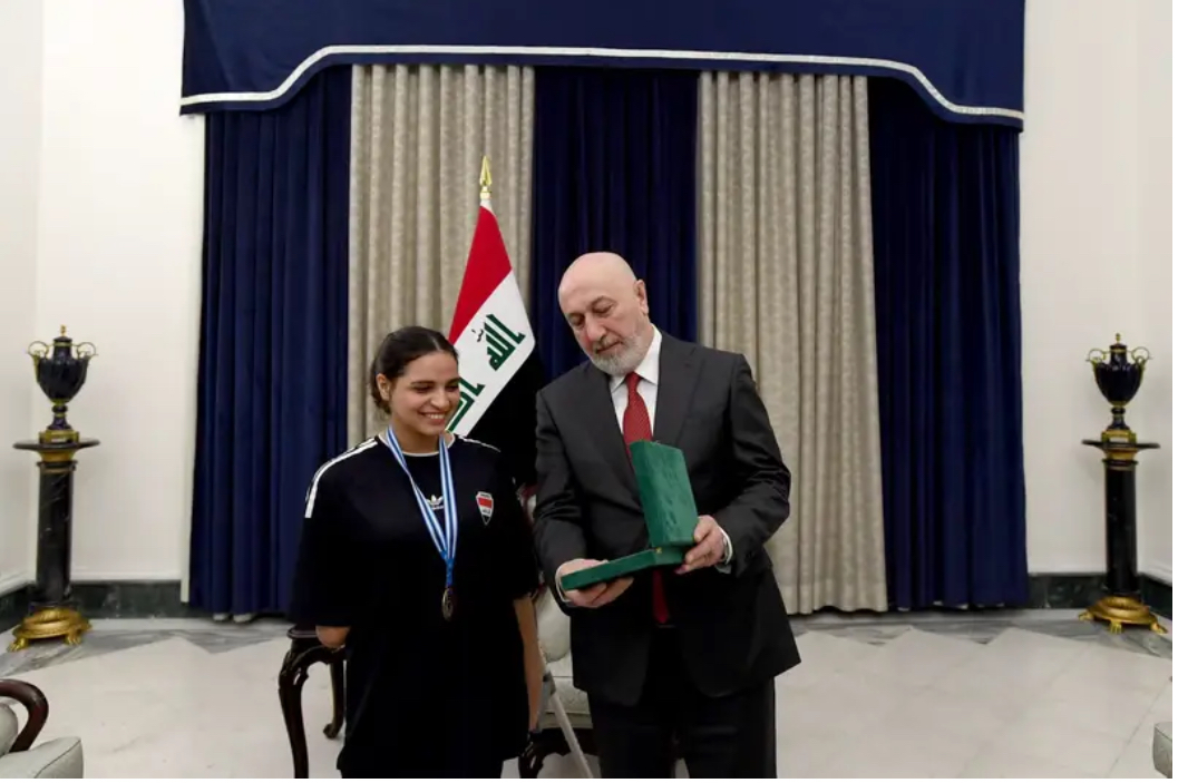 Iraqi President Emphasizes Support for Individual Sports and Talented Athletes