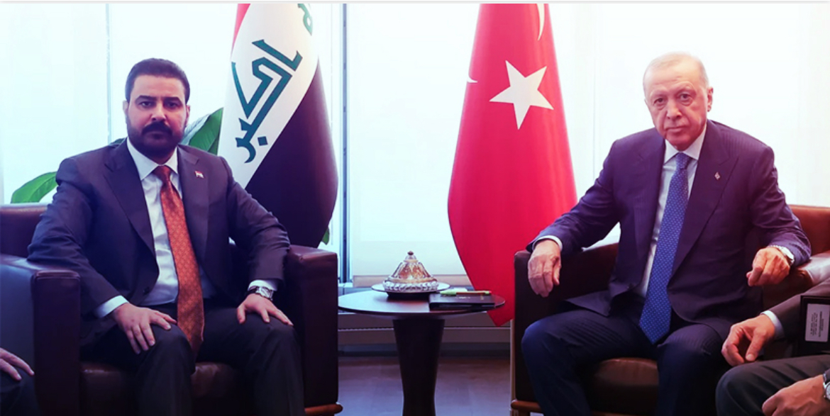أردوغان والزيدي يبحثان تعزيز التعاون الأمني وتسريع مشروع طريق التنميه